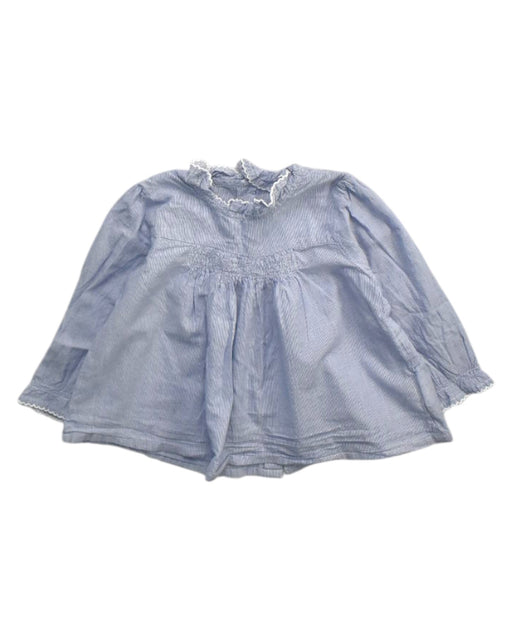 A Blue Long Sleeve Dresses from Bout'Chou in size 18-24M for girl. (Front View)