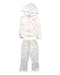 A White Pants Sets from Juicy Couture in size 4T for girl. (Front View)