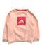 A Peach Crewneck Sweatshirts from Adidas in size 3T for girl. (Front View)