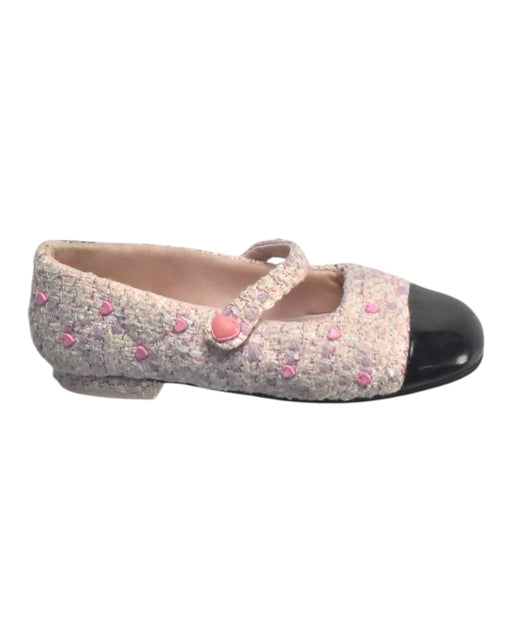 A Beige Flats from Charles & Keith in size 4T for girl. (Front View)