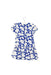 A Blue Short Sleeve Dresses from Petit Bateau in size 6-12M for girl. (Back View)