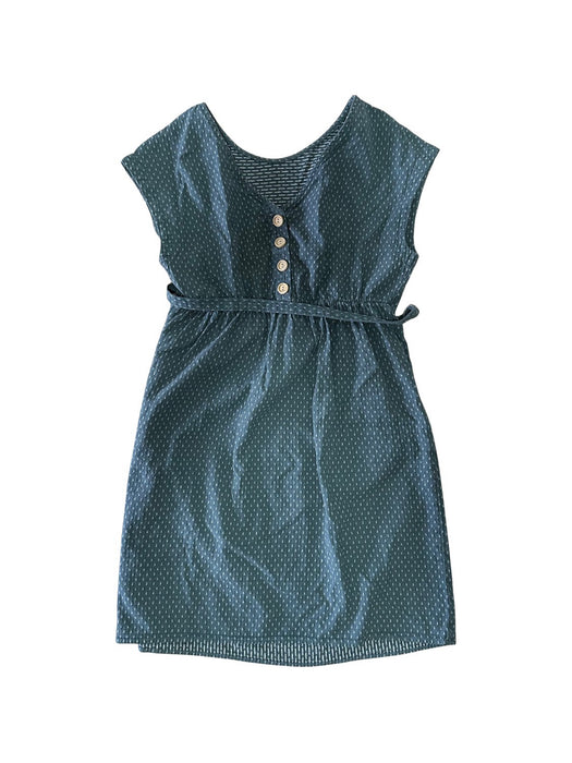 A Green Sleeveless Dresses from Seraphine in size S for maternity. (Back View)