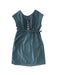 A Green Sleeveless Dresses from Seraphine in size S for maternity. (Back View)