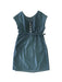A Green Sleeveless Dresses from Seraphine in size S for maternity. (Back View)