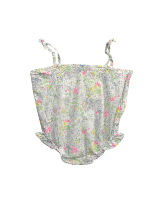 A Multicolour Sleeveless Rompers from Jacadi in size 3T for girl. (Front View)