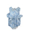 A Blue Sleeveless Rompers from Jacadi in size 12-18M for girl. (Front View)