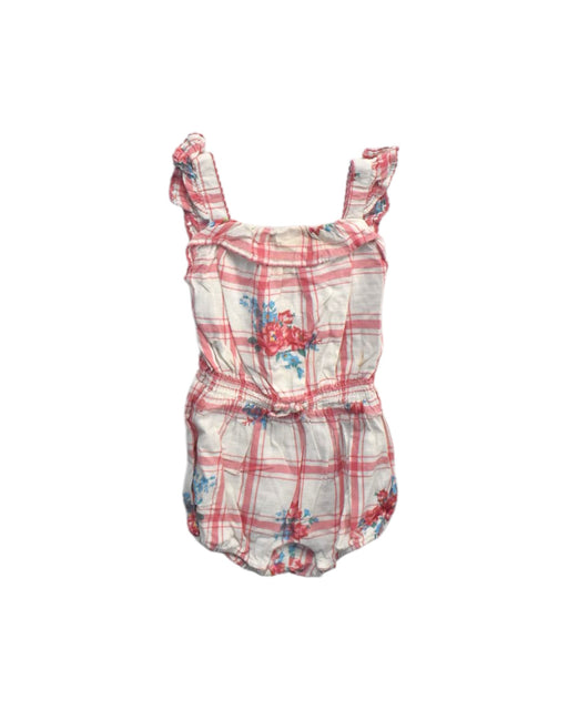 A Red Sleeveless Rompers from Ralph Lauren in size 12-18M for girl. (Front View)