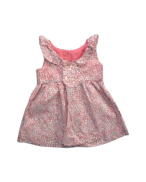 A Pink Sleeveless Dresses from Jacadi in size 18-24M for girl. (Front View)