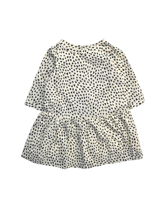 A Black Long Sleeve Dresses from Bonpoint in size 3T for girl. (Front View)