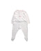 A White Onesies from Petit Bateau in size 18-24M for girl. (Front View)