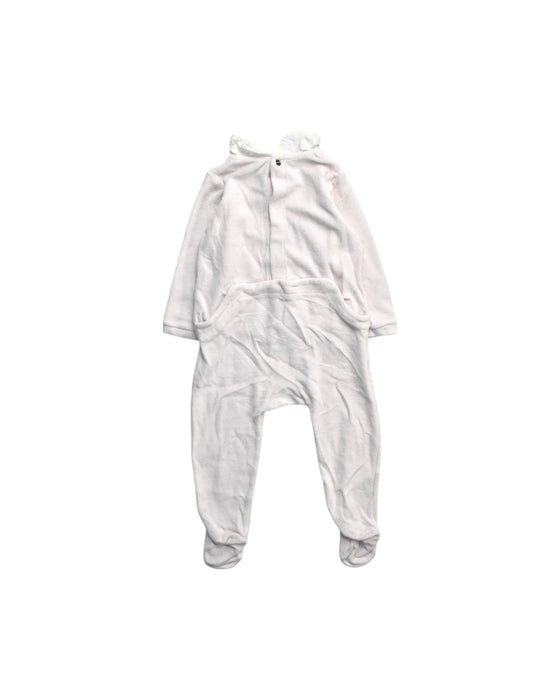 A White Onesies from Jacadi in size 18-24M for girl. (Back View)