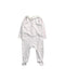A White Onesies from Jacadi in size 12-18M for girl. (Front View)