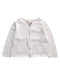 A White Cardigans from Cyrillus in size 12-18M for girl. (Front View)