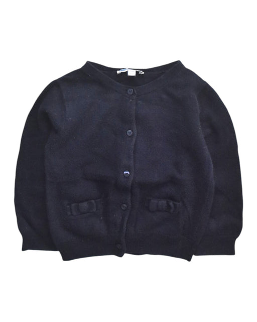 A Black Cardigans from Jacadi in size 18-24M for girl. (Front View)
