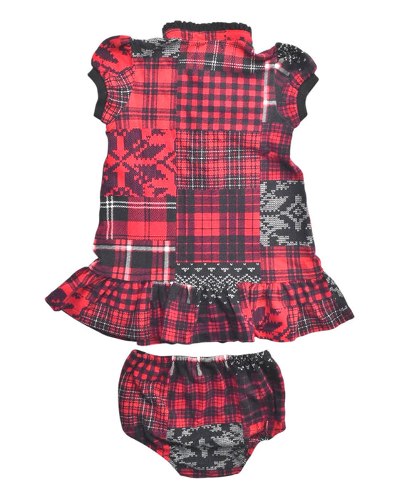 A Red Dress Sets from Ralph Lauren in size 18-24M for girl. (Back View)