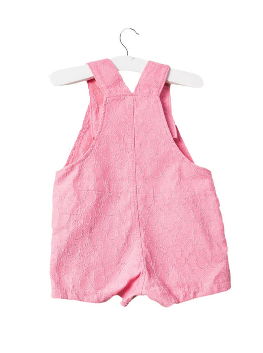A Pink Overall Shorts from Juicy Couture in size 3-6M for girl. (Back View)