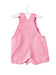 A Pink Overall Shorts from Juicy Couture in size 3-6M for girl. (Back View)