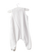 A White Sleeveless Jumpsuits from Petit Bateau in size 0-3M for neutral. (Back View)