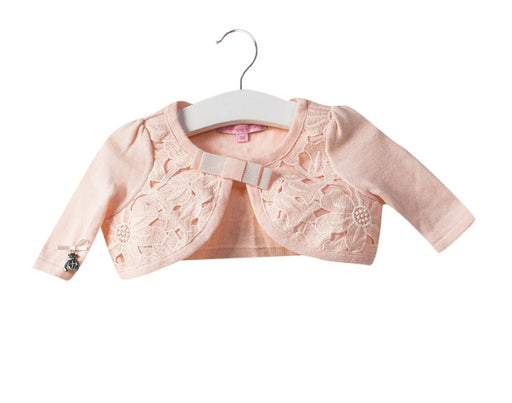 A Pink Cardigans from Nicholas & Bears in size 0-3M for girl. (Front View)