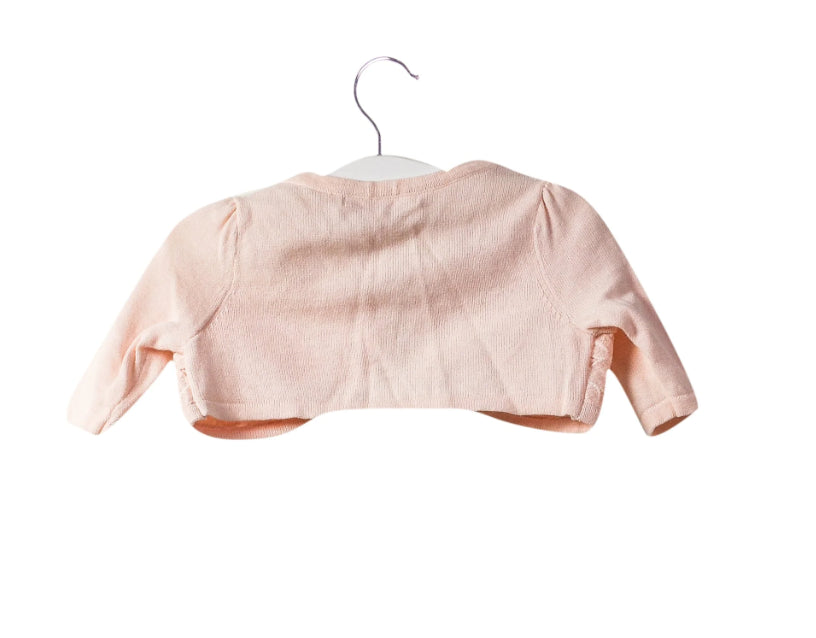 A Pink Cardigans from Nicholas & Bears in size 0-3M for girl. (Back View)