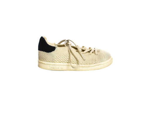 A Beige Sneakers from Adidas Mini Rodini in size 12-18M for girl. (Front View)