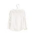 A White Long Sleeve Tops from Hartford in size 2T for girl. (Back View)