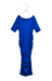 A Blue Short Sleeve Dresses from Isabella Oliver in size S for maternity. (Front View)