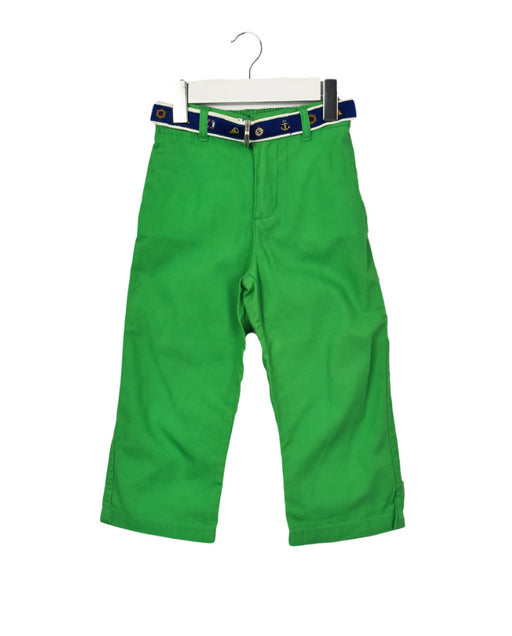 A Green Casual Pants from Ralph Lauren in size 18-24M for boy. (Front View)