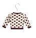 A Burgundy Cardigans from Bonpoint in size 3-6M for girl. (Back View)