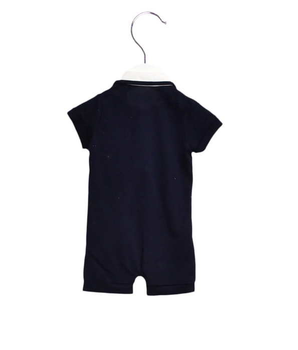 A Blue Short Sleeve Rompers from Nicholas & Bears in size 0-3M for boy. (Back View)