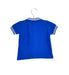 A Blue Short Sleeve Polos from Petit Bateau in size 0-3M for boy. (Back View)