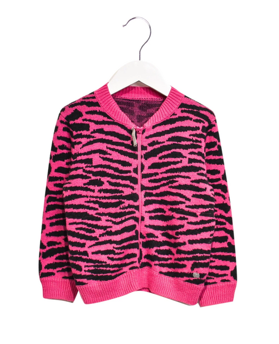 A Black Cardigans from Bonnie Baby in size 3T for girl. (Front View)