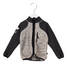 A Grey Zippered Sweatshirts from Molo in size 3T for girl. (Front View)