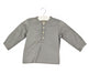A Grey Long Sleeve Tops from Bonpoint in size 3-6M for girl. (Front View)