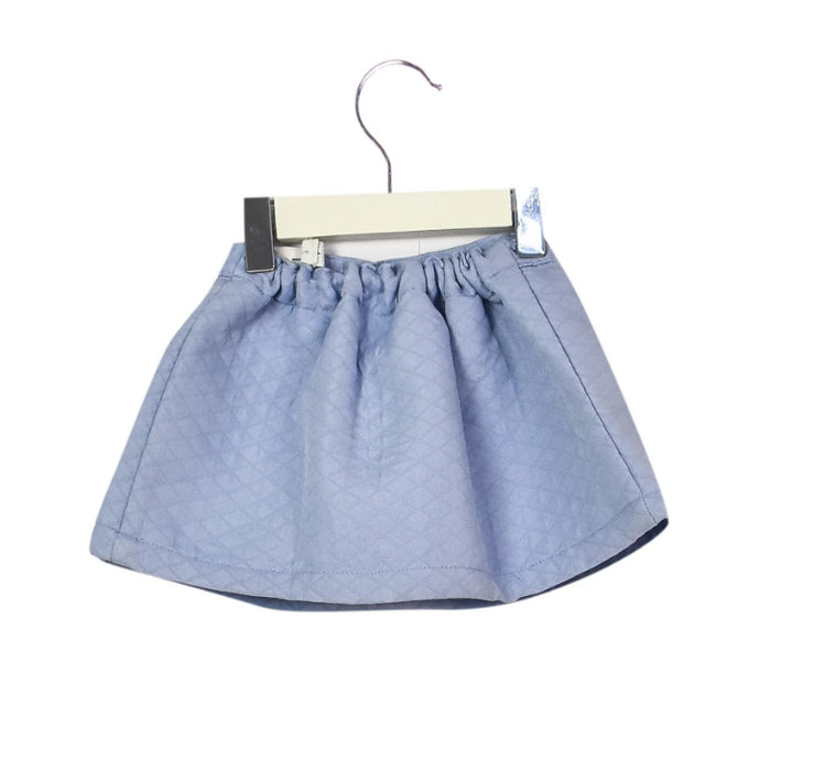 A Blue Short Skirts from Gingersnaps in size 6-12M for girl. (Back View)