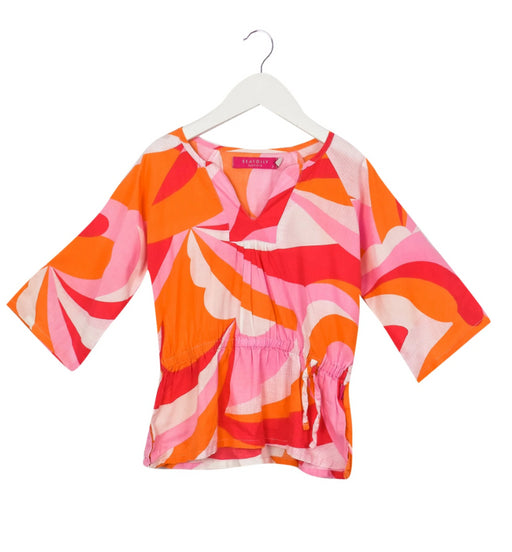 A Multicolour Long Sleeve Tops from Seafolly in size 3T for girl. (Front View)