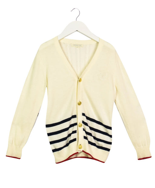 A Beige Cardigans from Nicholas & Bears in size 4T for girl. (Front View)