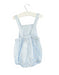 A Blue Sleeveless Rompers from Ralph Lauren in size 3-6M for neutral. (Back View)