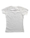 A White Short Sleeve Tops from Guess in size 7Y for girl. (Back View)
