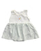 A White Sleeveless Dresses from Petit Bateau in size 6-12M for girl. (Front View)
