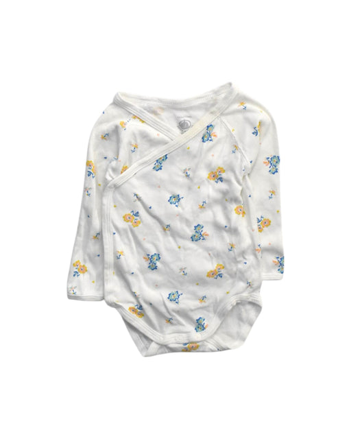 A Multicolour Long Sleeve Bodysuits from Petit Bateau in size 12-18M for girl. (Front View)