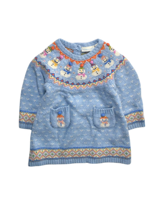 A Multicolour Sweater Dresses from Jojo Maman Bébé in size 6-12M for neutral. (Front View)