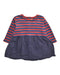 A Multicolour Long Sleeve Dresses from Petit Bateau in size 6-12M for girl. (Front View)