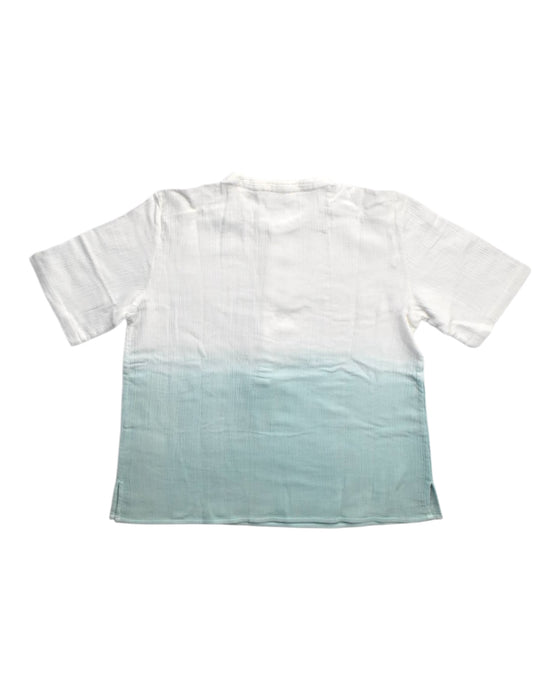 A White Short Sleeve Shirts from Bonpoint in size 14Y for boy. (Back View)