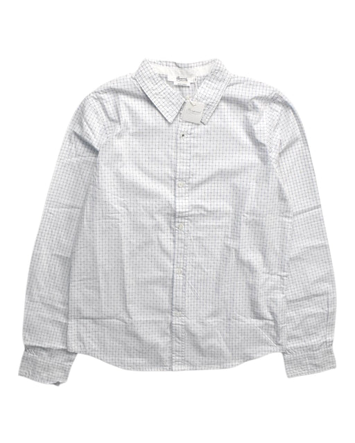 A Grey Long Sleeve Shirts from Bonpoint in size 14Y for boy. (Front View)