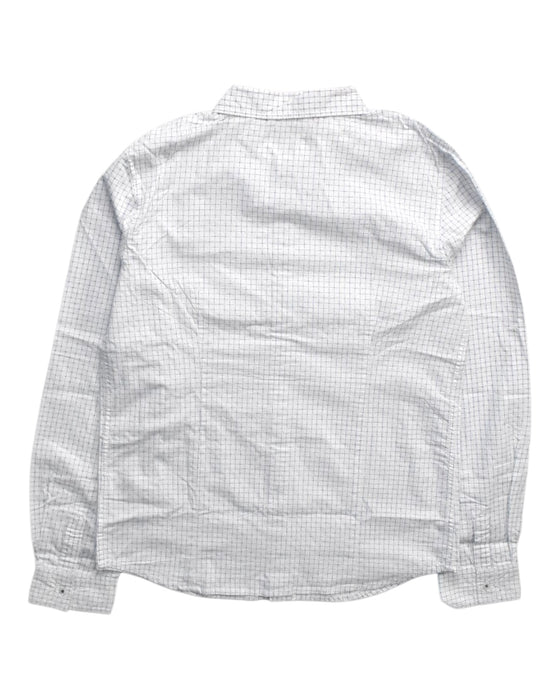 A Grey Long Sleeve Shirts from Bonpoint in size 14Y for boy. (Back View)