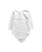 A White Long Sleeve Bodysuits from Le Petit Society in size 18-24M for neutral. (Back View)