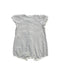 A White Short Sleeve Rompers from Petit Bateau in size 12-18M for neutral. (Back View)
