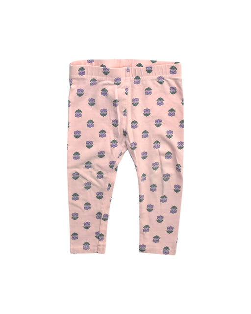 A Pink Leggings from Seed in size 12-18M for girl. (Front View)