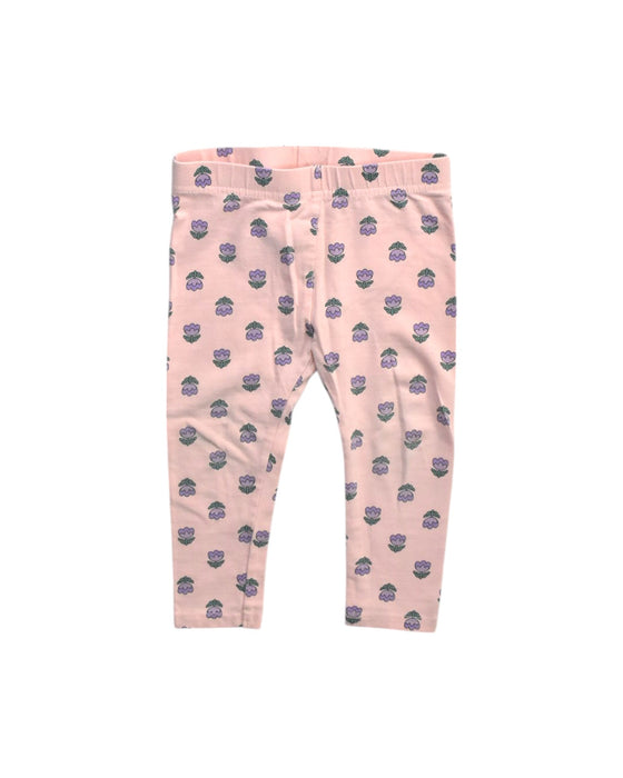 A Pink Leggings from Seed in size 12-18M for girl. (Front View)